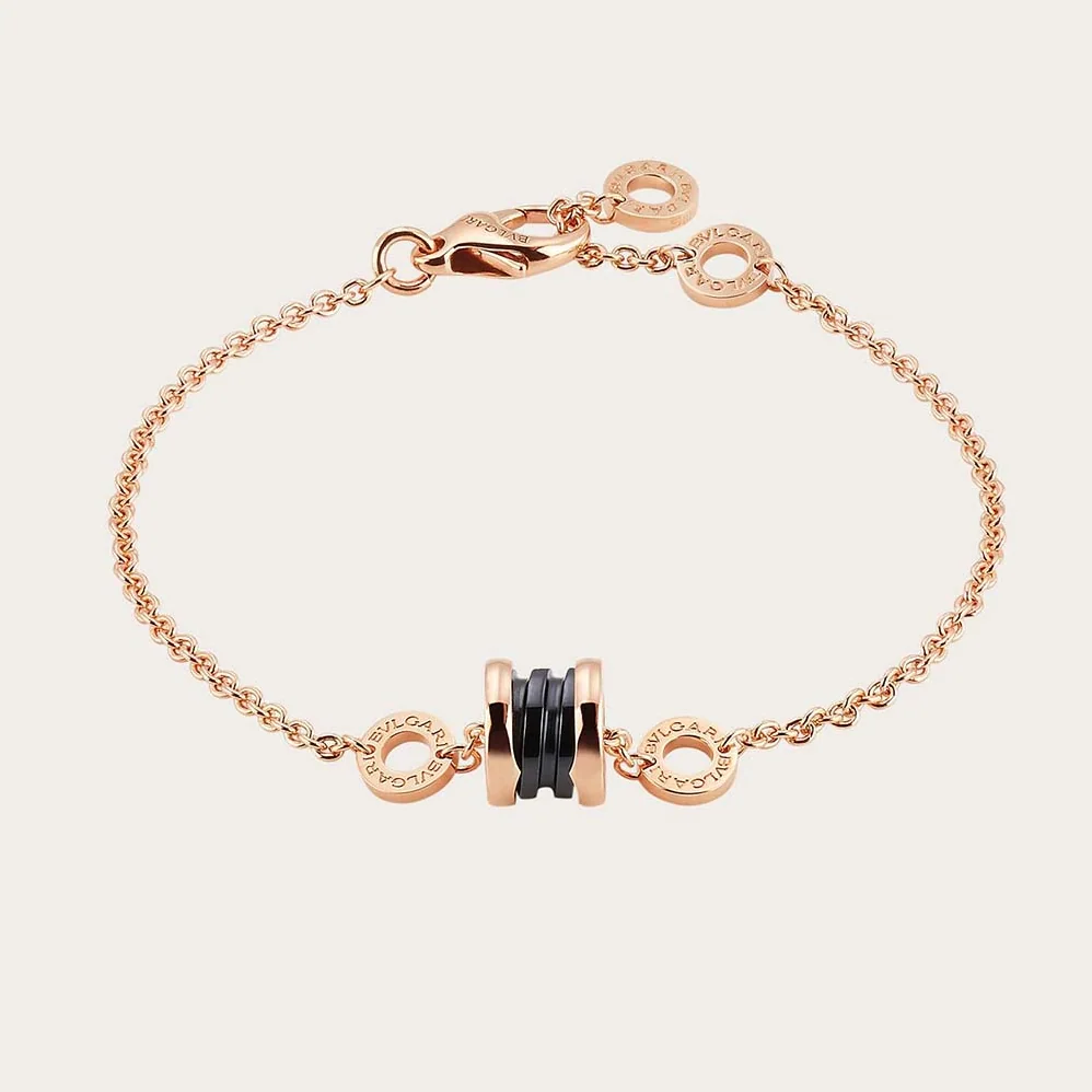 Bvlgari B.zero1 Soft Bracelet 18 KT Rose Gold for Women