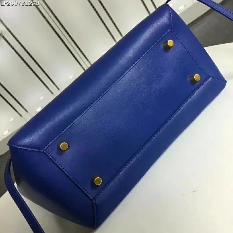 Celine Small Belt Bag in Smooth Calfskin Leather in Blue Celine Small Belt Bag in Smooth Calfskin Leather in Blue