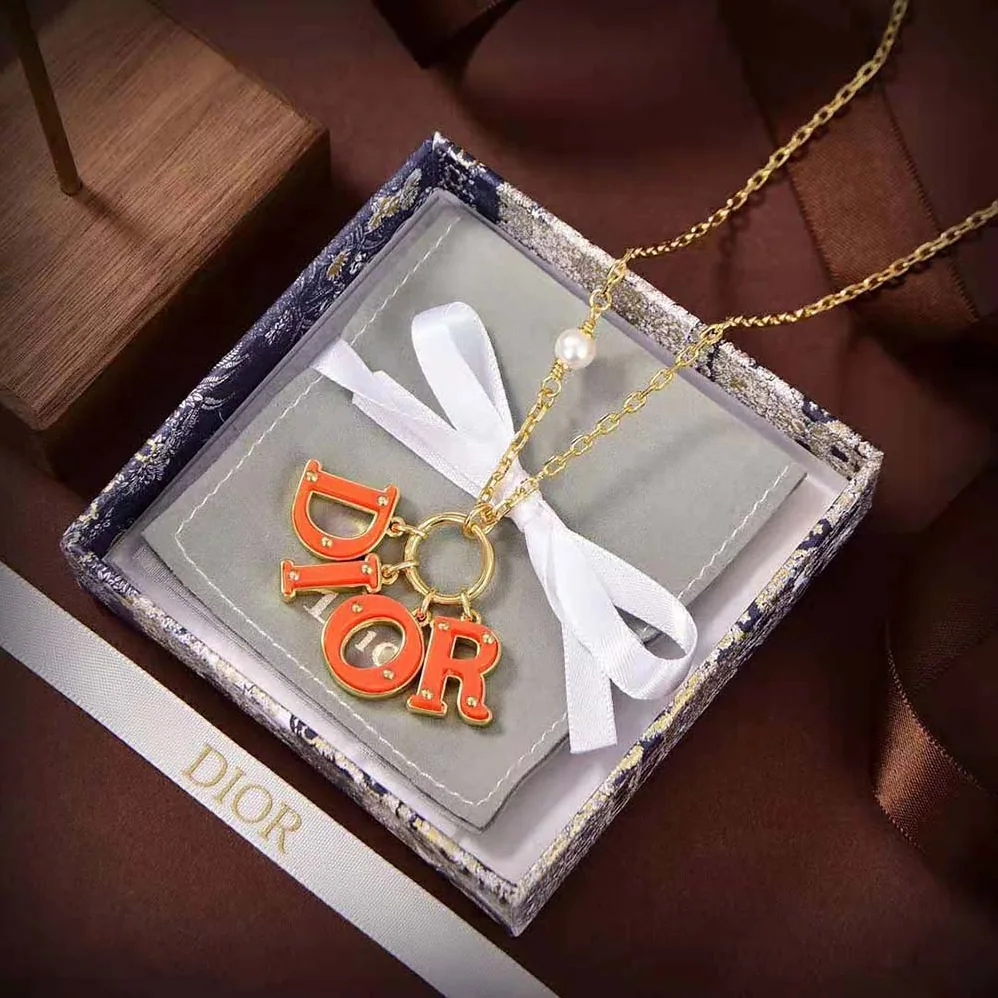 Dior Dio(r)evolution Necklace Gold for Women in Finish Metal