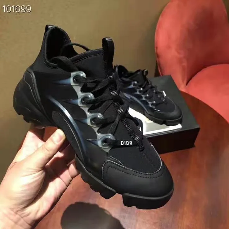 Dior D-Connect Sneaker for Women in Black Dior D-Connect Sneaker for Women in Black