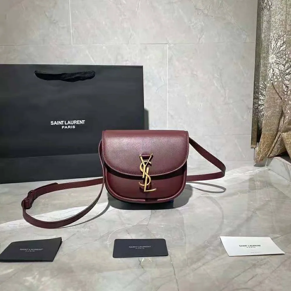 Saint Laurent YSL Kaia Small Satchel in Smooth Leather for Women Saint Laurent YSL Kaia Small Satchel in Smooth Leather for Women