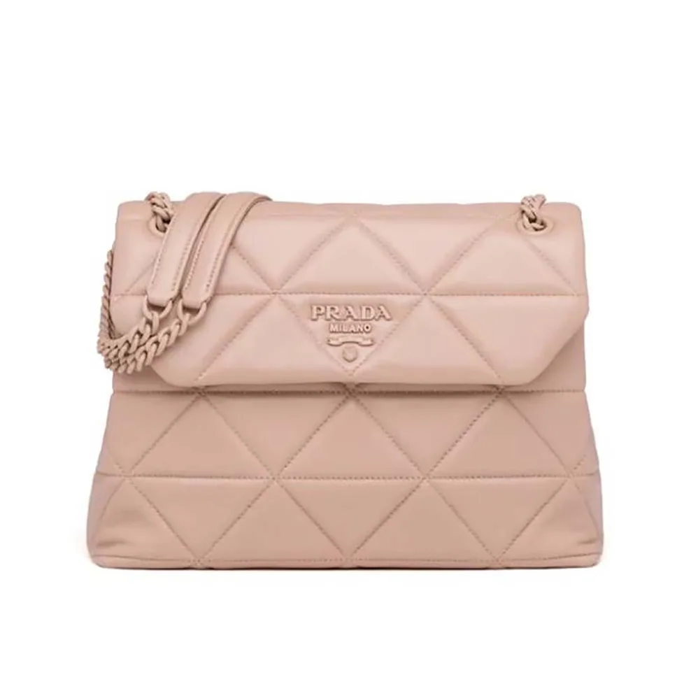Prada Large Nappa Leather Prada Spectrum Bag for Women in Pink Prada Large Nappa Leather Prada Spectrum Bag for Women in Pink