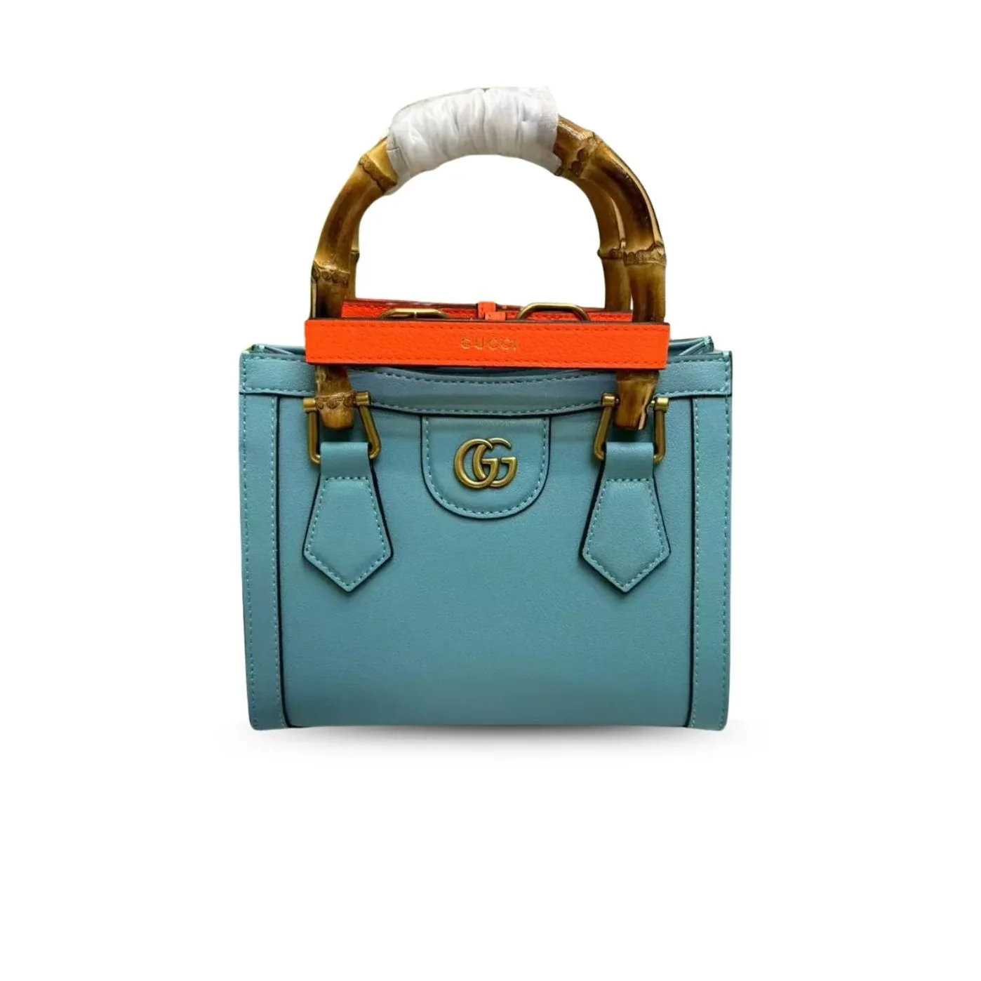 Gucci Diana Mini Tote Bag Light Blue Gucci Diana Mini Tote Bag Light Blue
