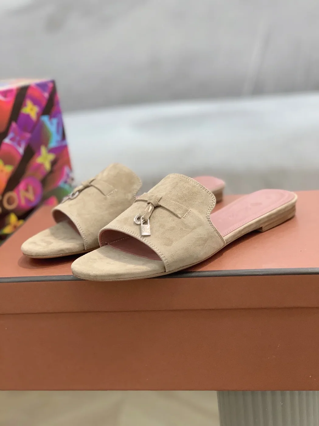 Loro Piana Summer Charms Sandal Egyptian Rock - FAI5580 D02I Loro Piana Summer Charms Sandal Egyptian Rock - FAI5580 D02I