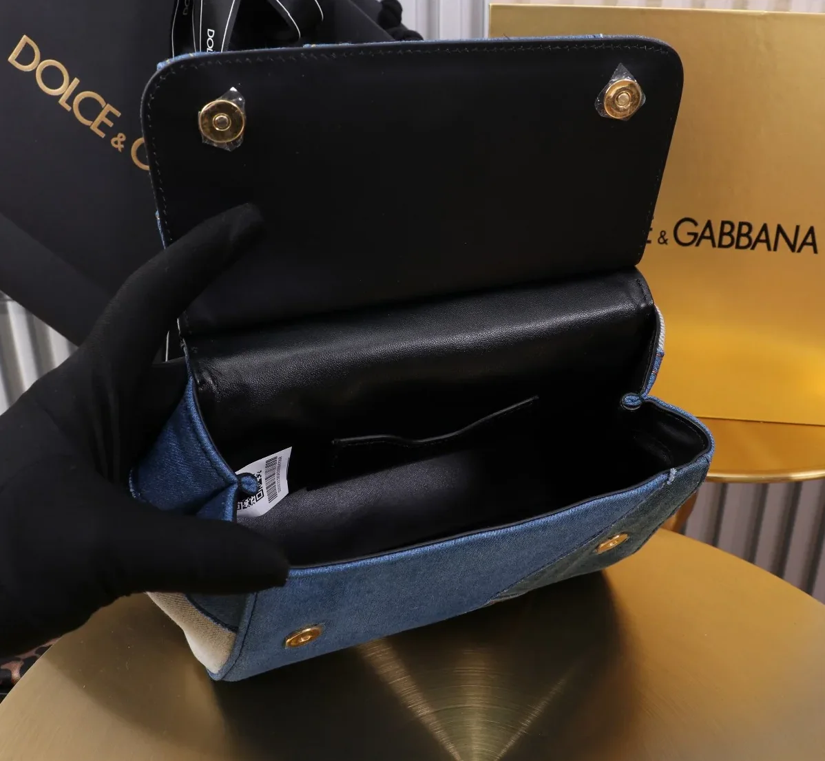 Dolce & Gabbana Sicily Handbag Blue / Dolce & Gabbana Sicily Handbag Blue /