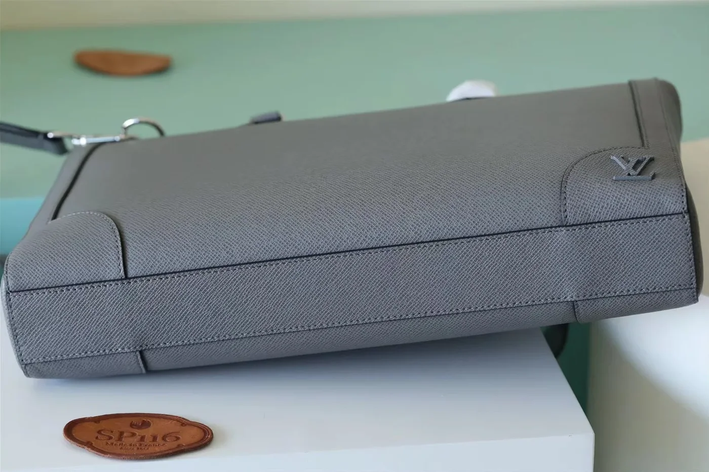 Slim Briefcase Taiga Gray / Slim Briefcase Taiga Gray /