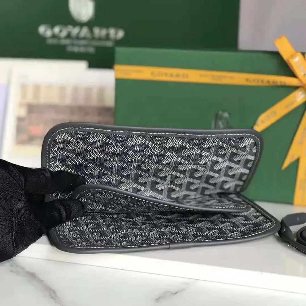 Goyard Plumet Pocket Wallet for Women in Grey