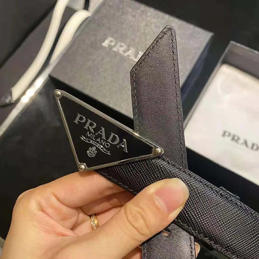 Prada Saffiano Leather Belt for Women Prada Saffiano Leather Belt for Women