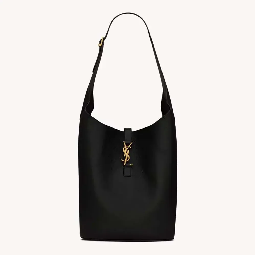 Saint Laurent YSL Le 5 à 7 Hobo in Grained Leather for Women
