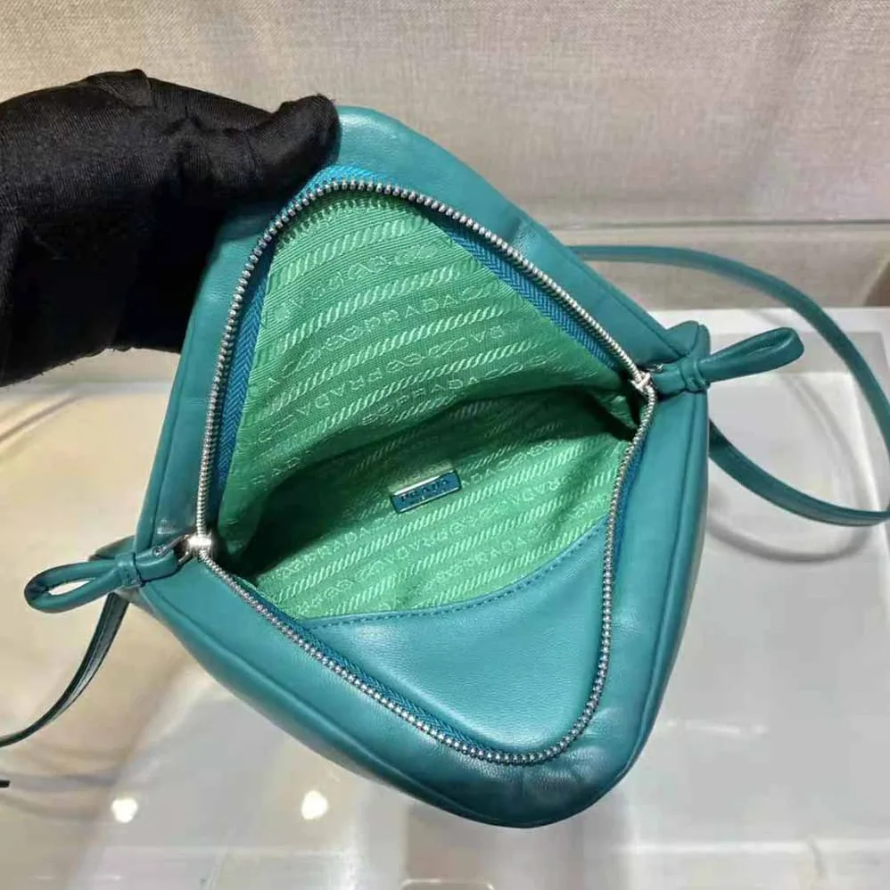 Prada Padded Nappa Leather Handbag for Women in Lime Prada Padded Nappa Leather Handbag for Women in Lime
