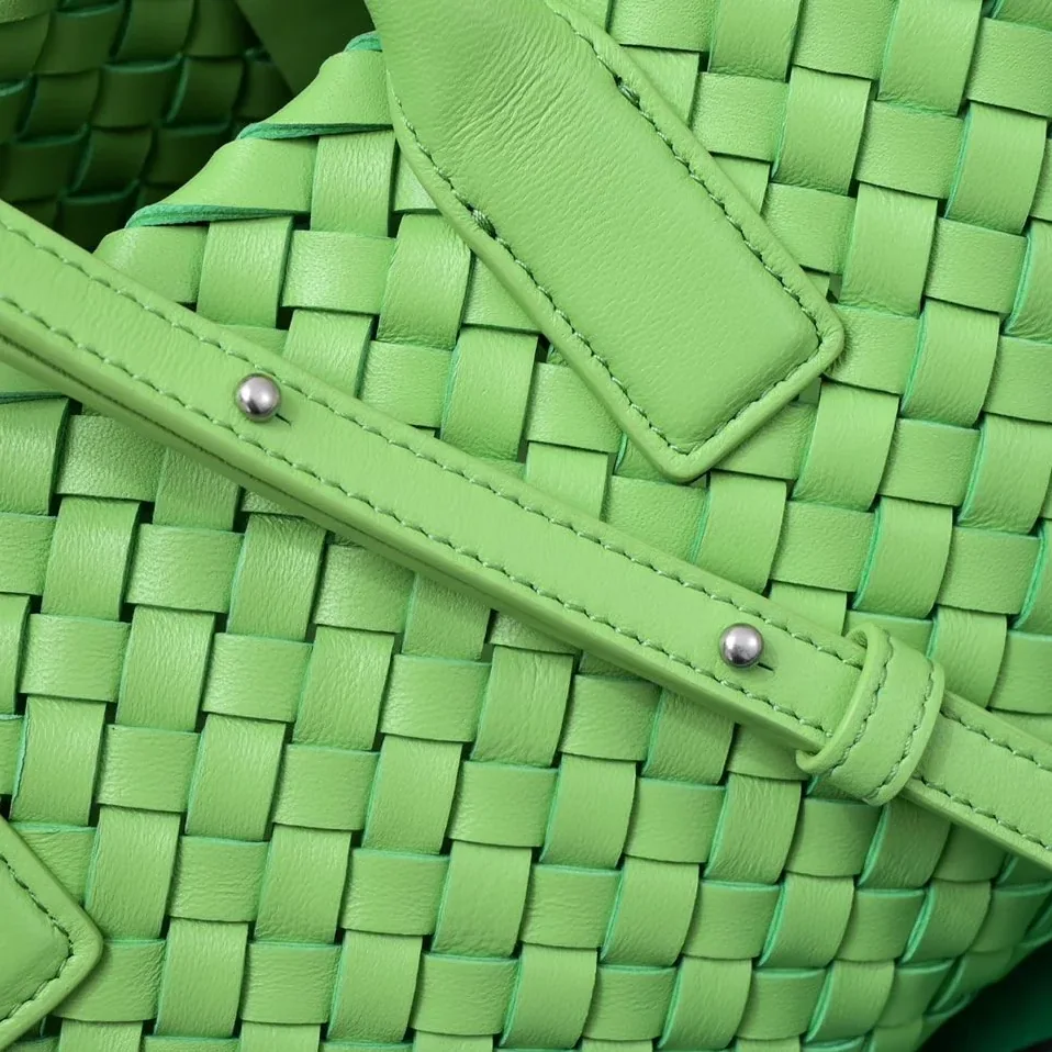 Bottega Veneta Mini Cabat Green Bottega Veneta Mini Cabat Green