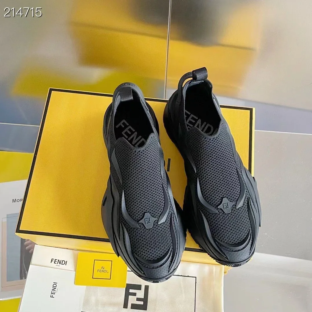Fendi Flow Black Sneakers 7E1504AHI8F0ABB Fendi Flow Black Sneakers 7E1504AHI8F0ABB