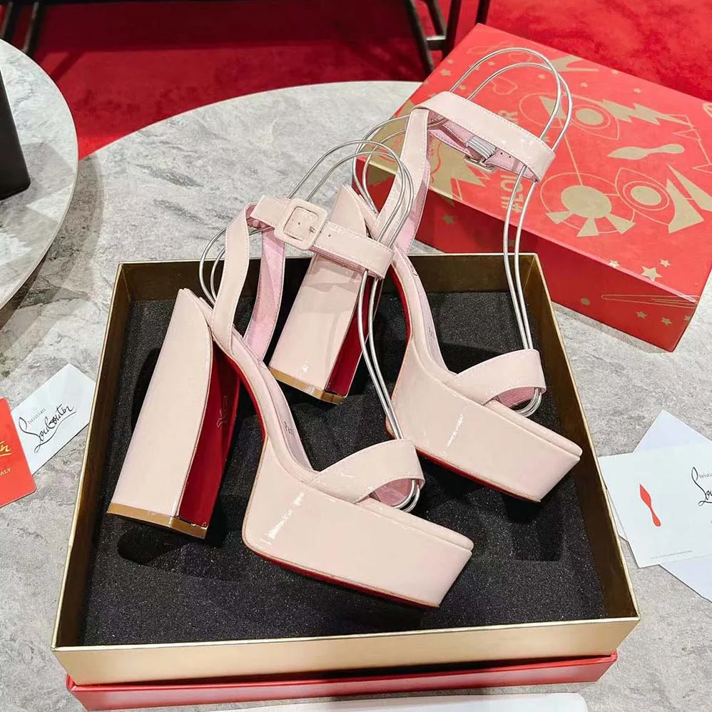 Christian Louboutin Movida Sabina 130 mm Sandals for Women in Beige
