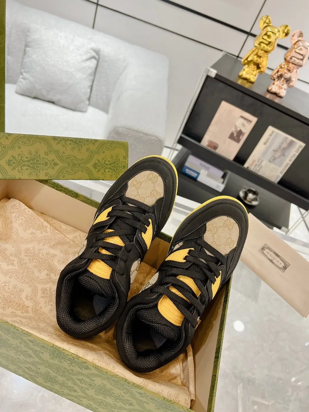 Gucci Basket Sneaker Black Gucci Basket Sneaker Black