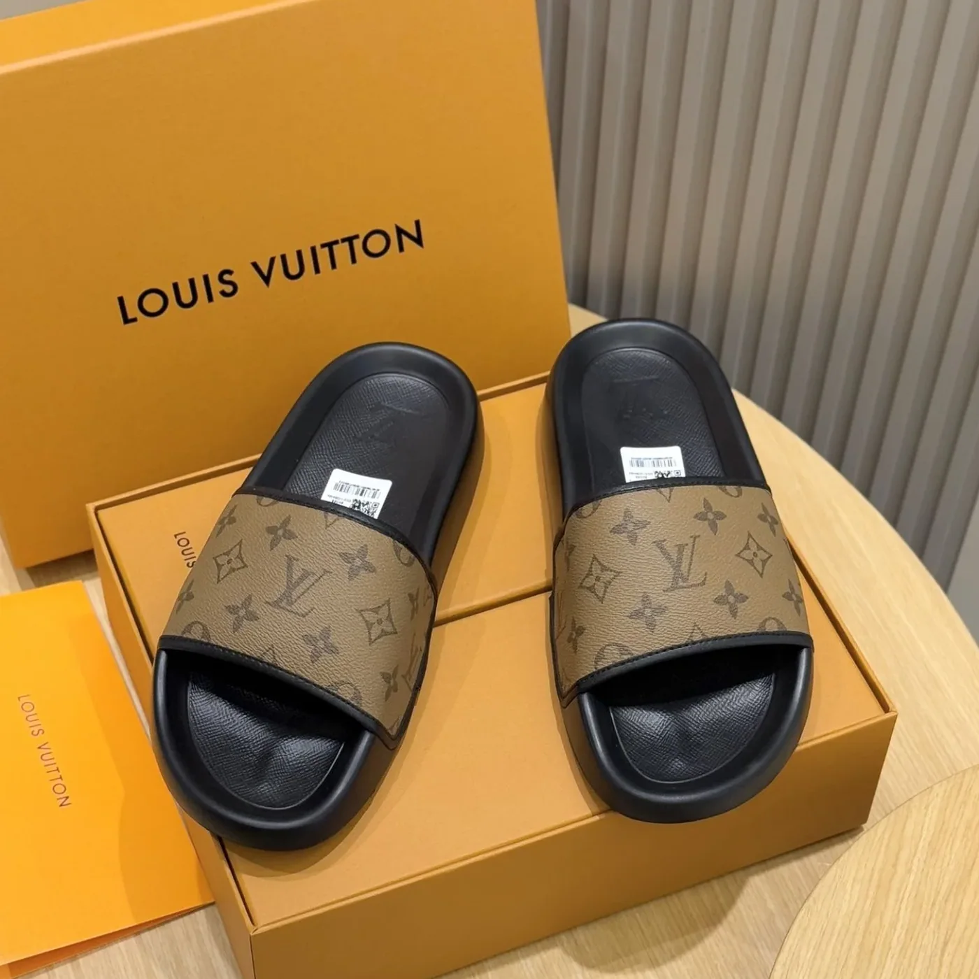 Louis Vuitton Waterfront Mule Brown Louis Vuitton Waterfront Mule Brown