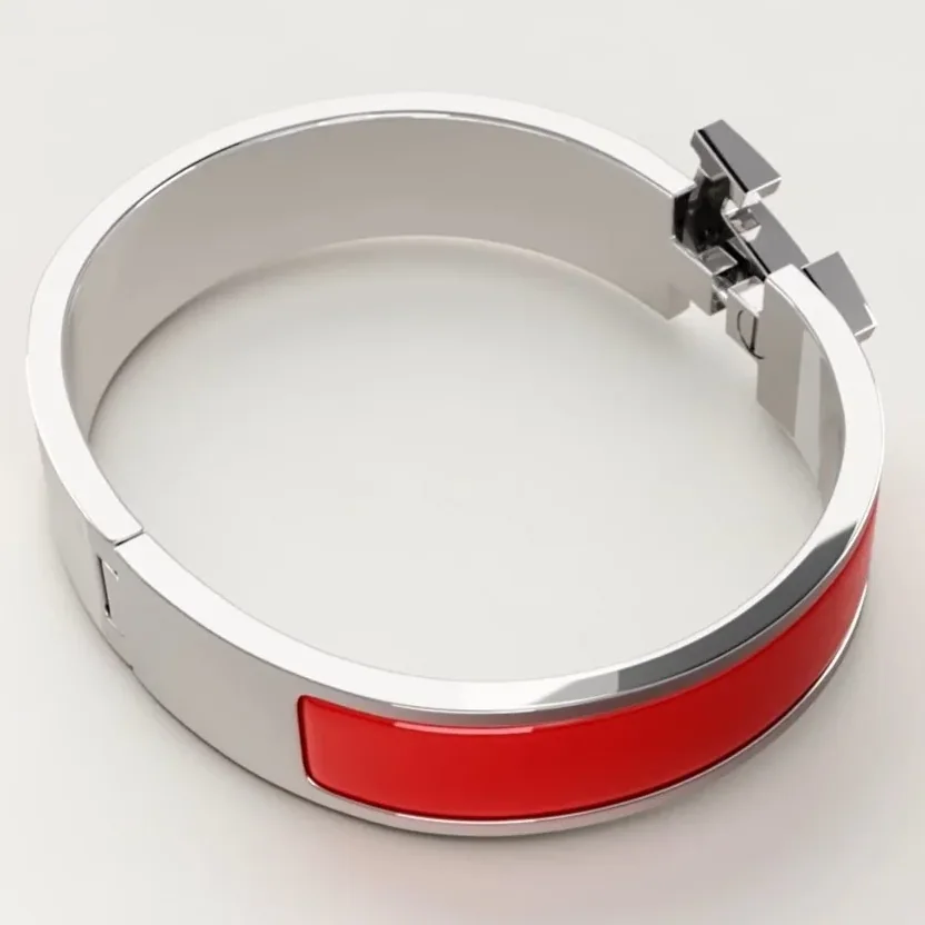 Hermes Clic H Bracelet Rouge Amarante Hermes Clic H Bracelet Rouge Amarante