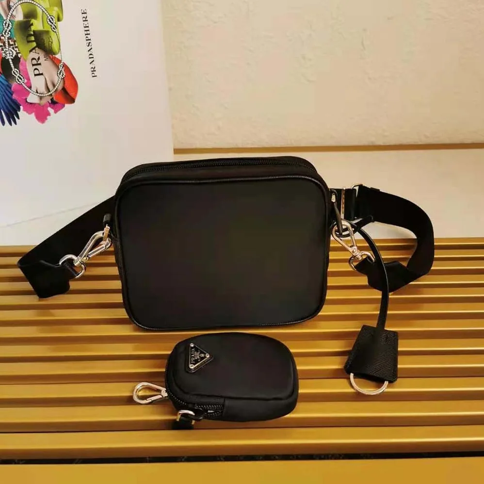 Prada Prada Re-Edition 2005 Nylon Bag for Women in Black