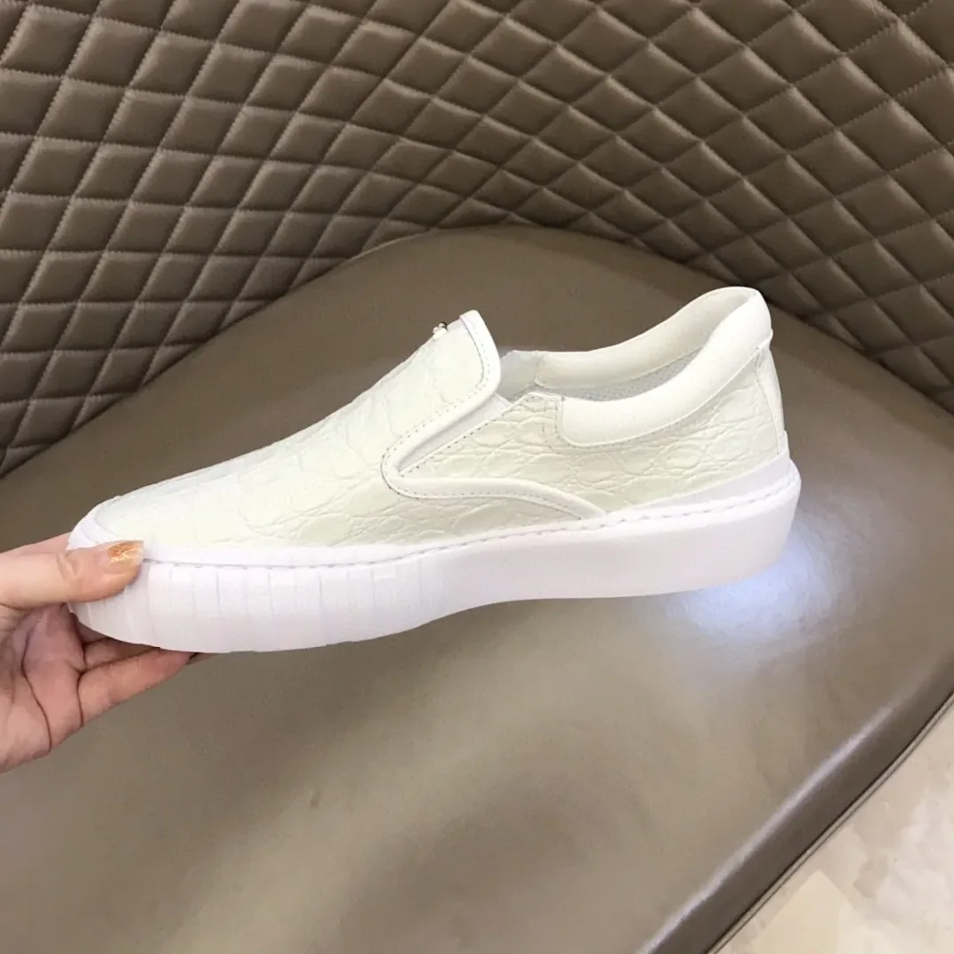 Fendi Force Slip On Sneakers White 7E1454