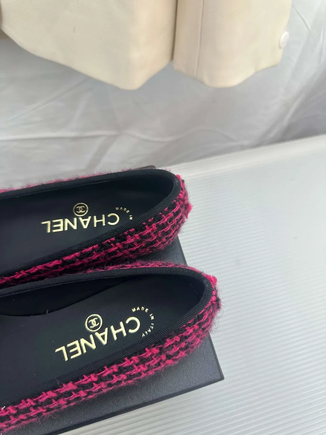 Chanel Ballerina Logo Ballet Pink Chanel Ballerina Logo Ballet Pink