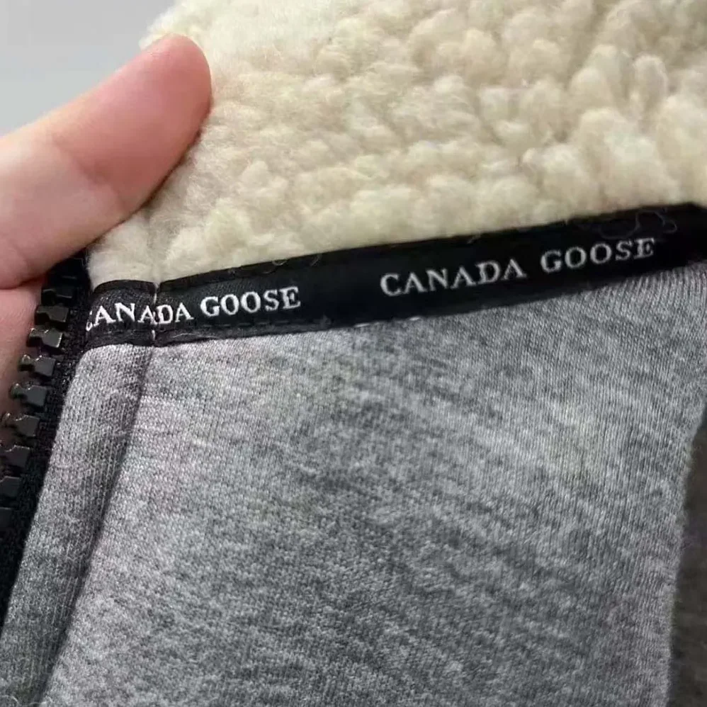 Canada Goose Beige Simcoe Fleece Jacket for Women