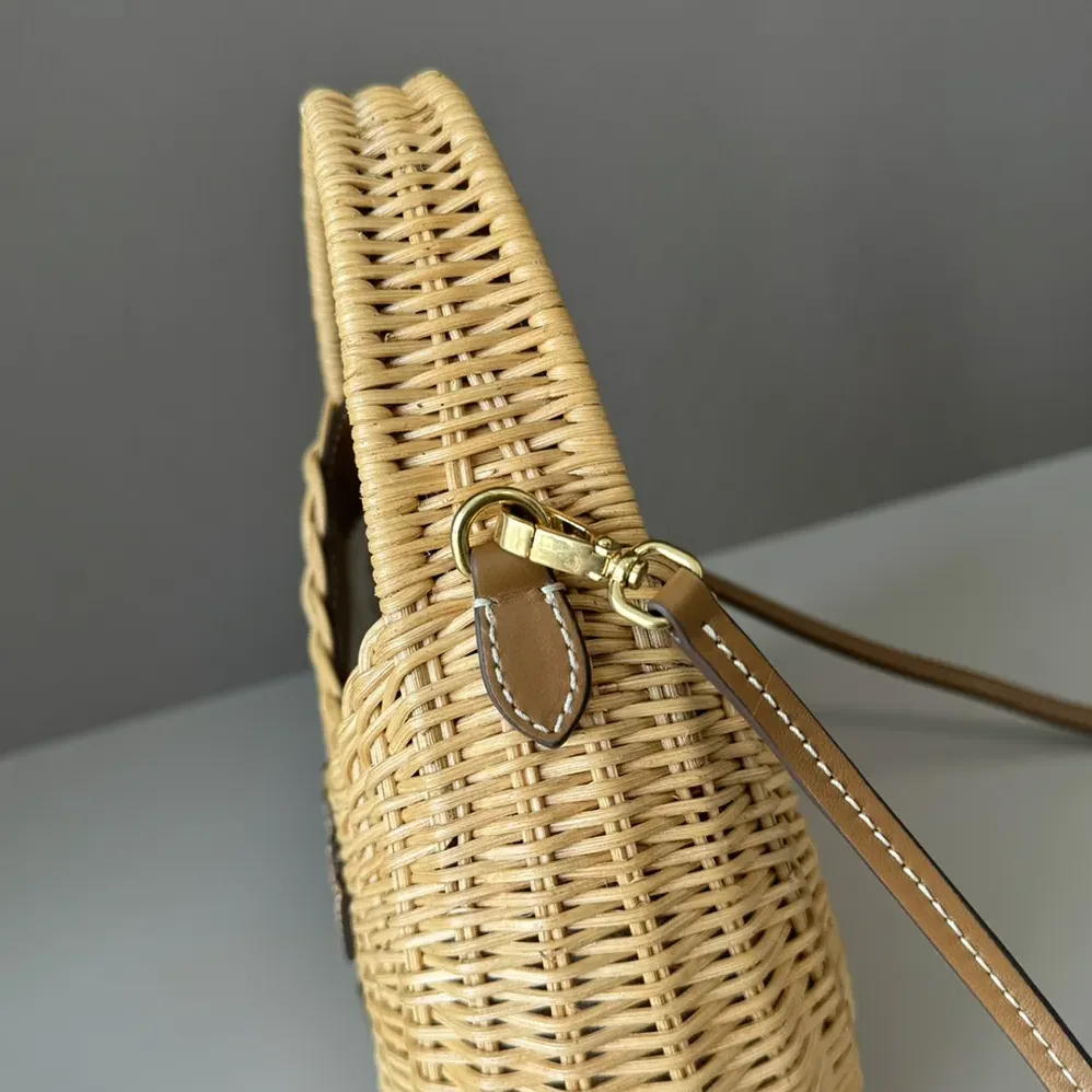 Miu Miu Wander Wicker Handbag for Women