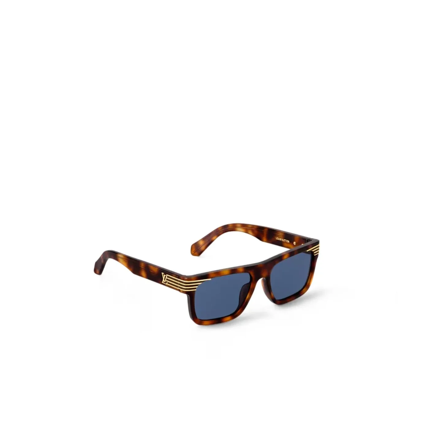 Louis Vuitton Slide Square Sunglasses Chocolate Tortoise