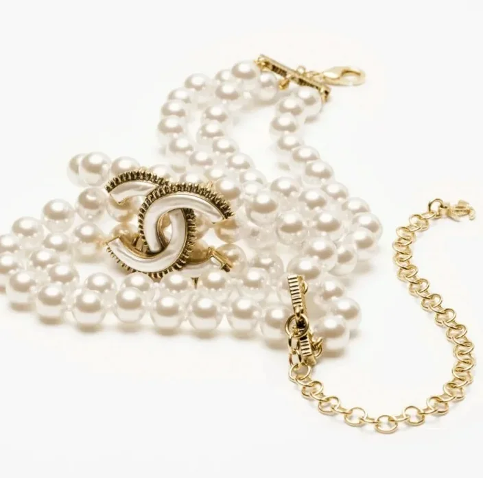 Chanel Pearl Choker ABE564 NAANF