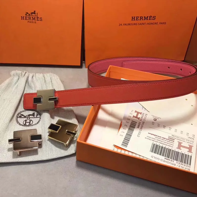Hermes Eileen Buckle & Reversible Leather Strap 24 mm for Women