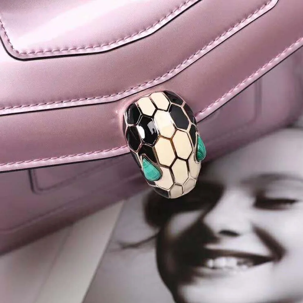 Bvlgari Serpenti Forever Mini Bag in Calf Leather for Women in Pink Bvlgari Serpenti Forever Mini Bag in Calf Leather for Women in Pink