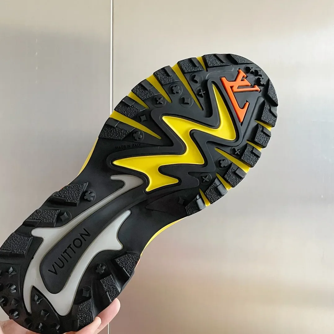 Louis Vuitton LV Runner Tatic Sneaker Orange for Men Louis Vuitton LV Runner Tatic Sneaker Orange for Men