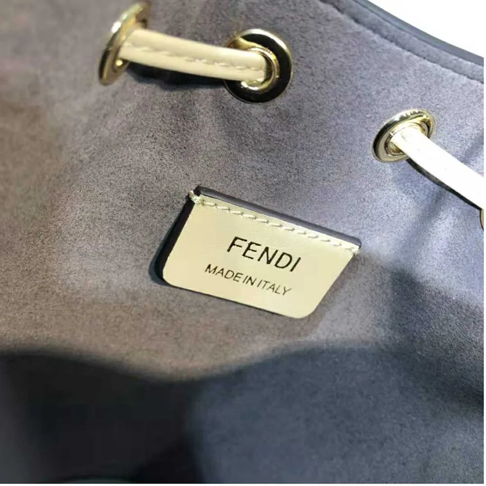 Fendi Mon Tresor Beige Leather Mini Bag for Women Fendi Mon Tresor Beige Leather Mini Bag for Women