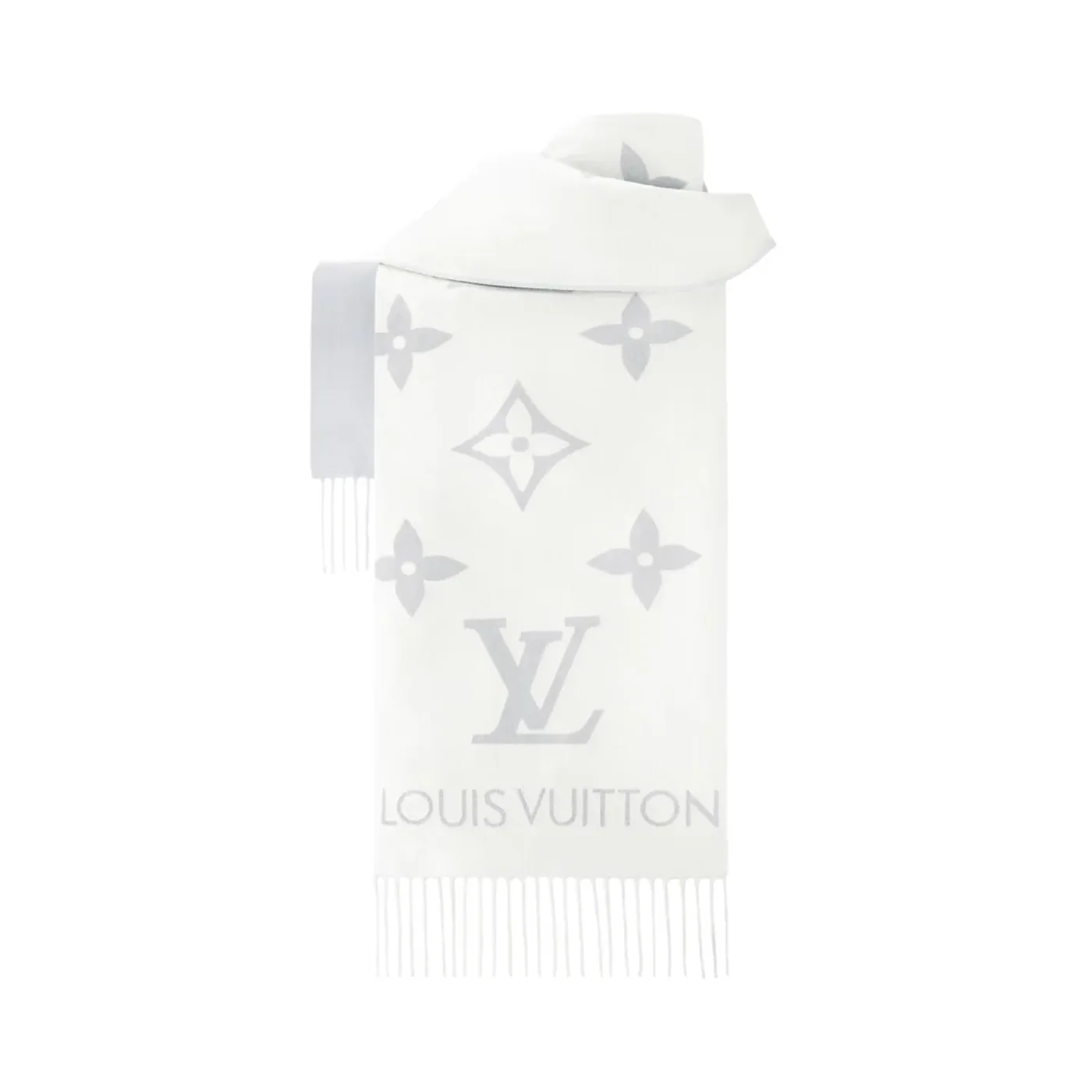 Louis Vuitton Reykjavik Scarf Light Grey /