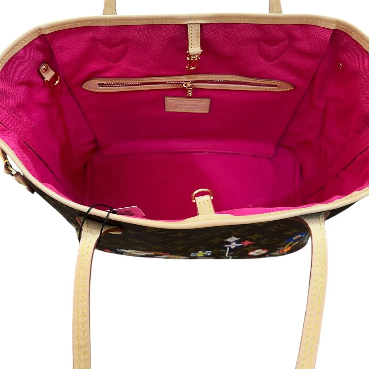 Floral Monogram Neverfull MM Tote Bag | Urban Valore