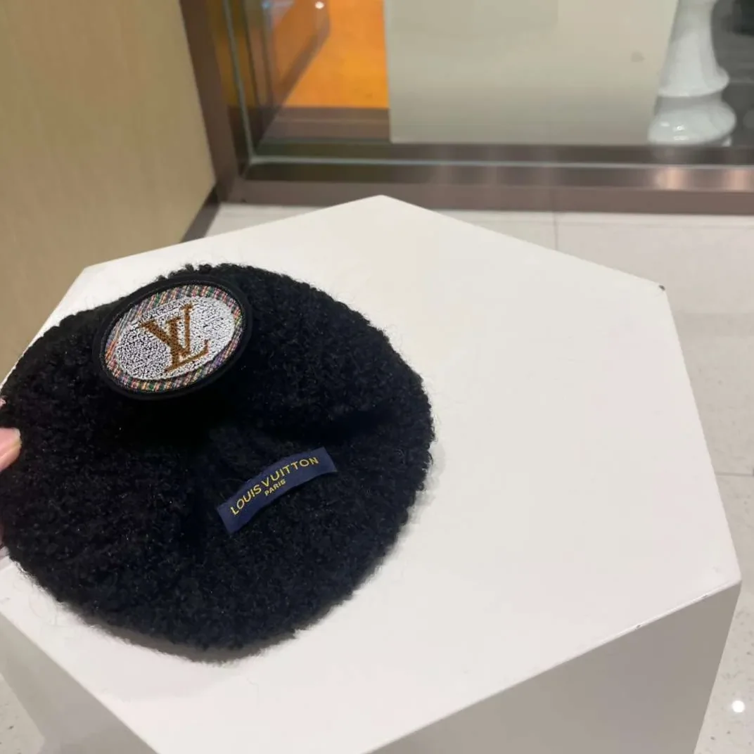 Louis Vuitton Ahead Beanie Black Louis Vuitton Ahead Beanie Black