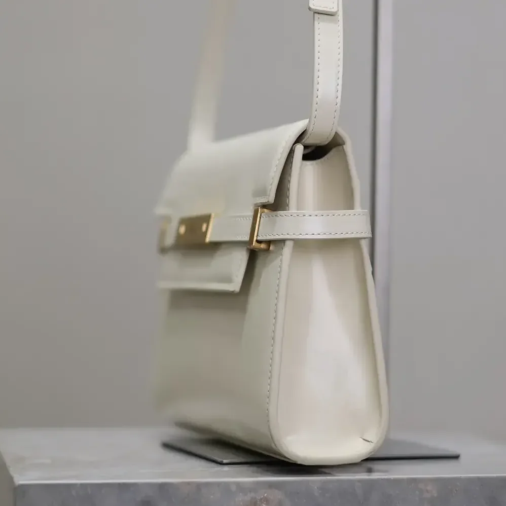 Saint Laurent YSL Manhattan Small in Box Saint Laurent for Women in White Saint Laurent YSL Manhattan Small in Box Saint Laurent for Women in White