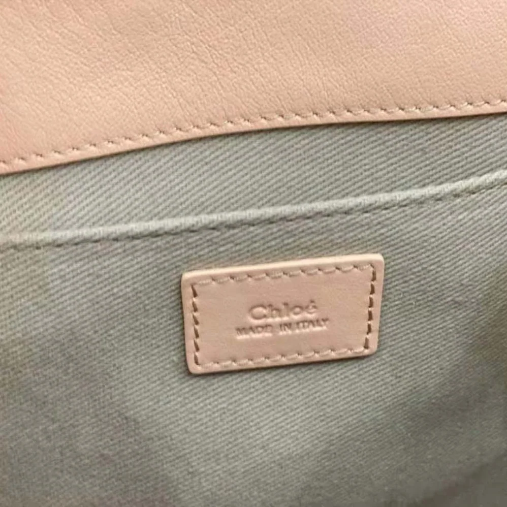 Chloe Mini Woody Tote Bag for Women in Pink Chloe Mini Woody Tote Bag for Women in Pink