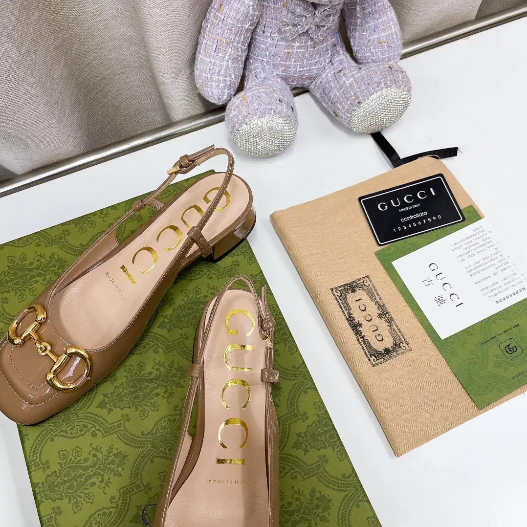 Gucci Slingback With Horsebit Green for Women