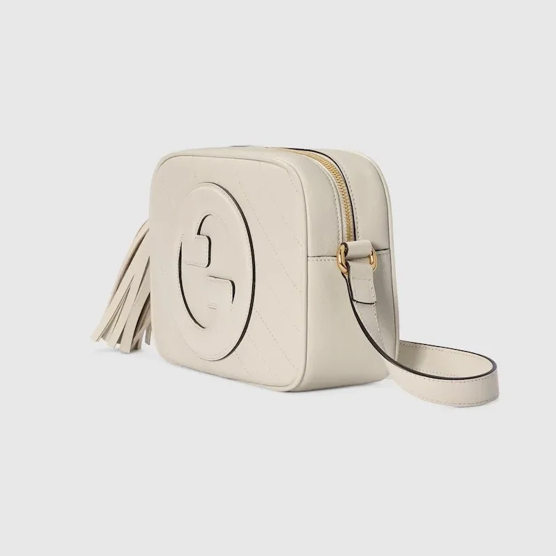Gucci Blondie Small Shoulder Bag in White Gold Hardware Gucci Blondie Small Shoulder Bag in White Gold Hardware