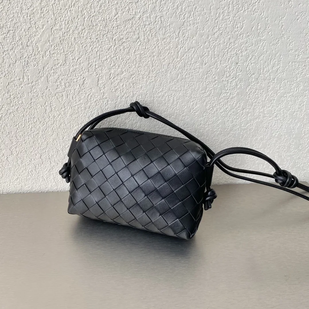 Bottega Veneta Mini Loop Camera Bag Black Bottega Veneta Mini Loop Camera Bag Black