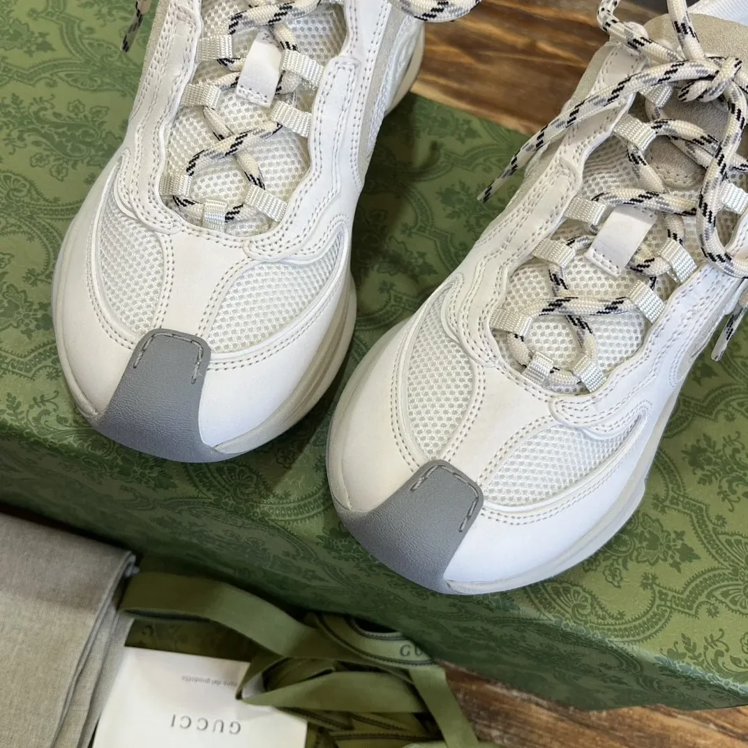 Gucci Run Sneaker White Gucci Run Sneaker White