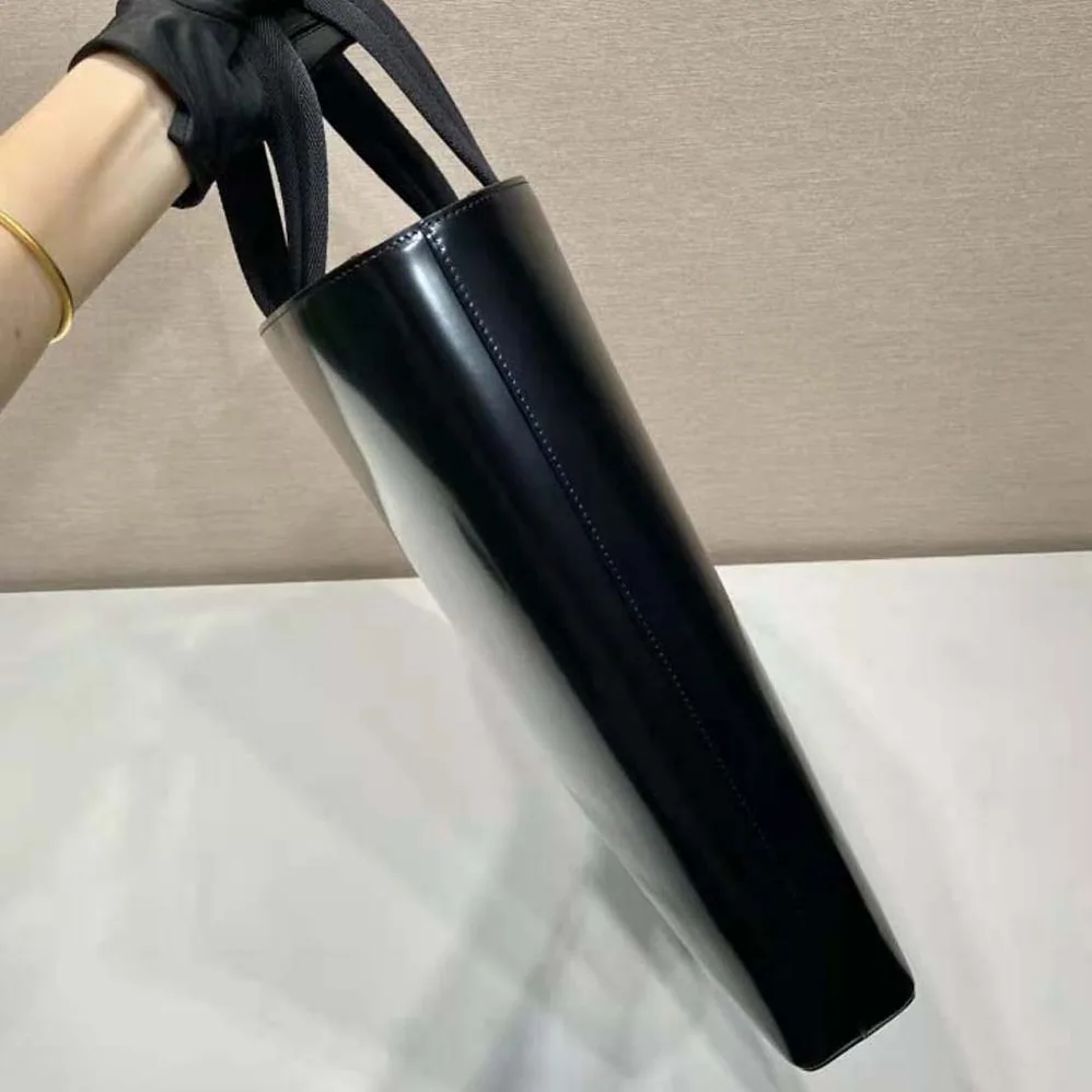 Prada Brushed Leather Tote with Water Bottle for Men Prada Brushed Leather Tote with Water Bottle for Men