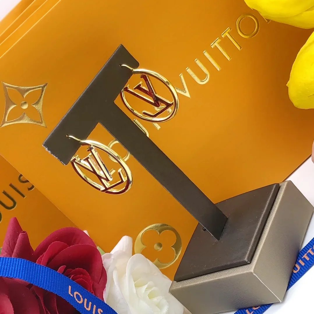 Louis Vuitton Latest Earrings Gold