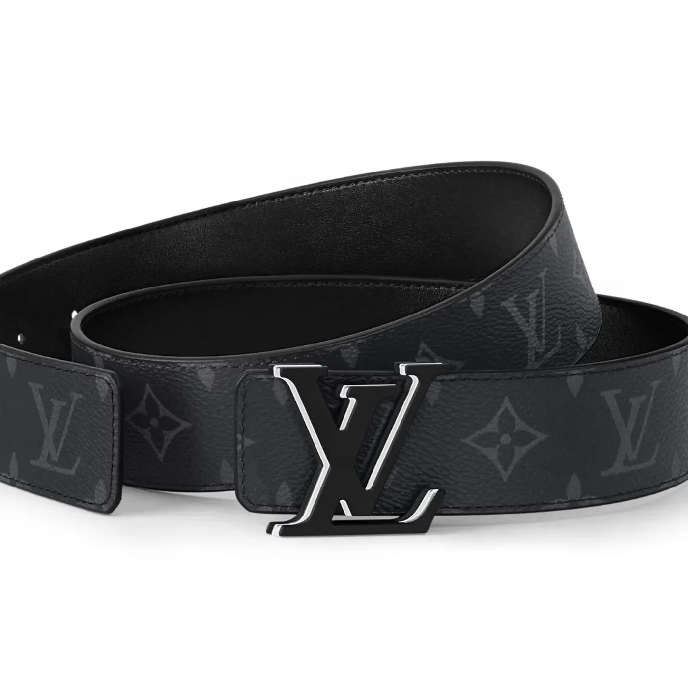 Louis Vuitton LV Optic Reversible Belt Eclipse Canvas Louis Vuitton LV Optic Reversible Belt Eclipse Canvas