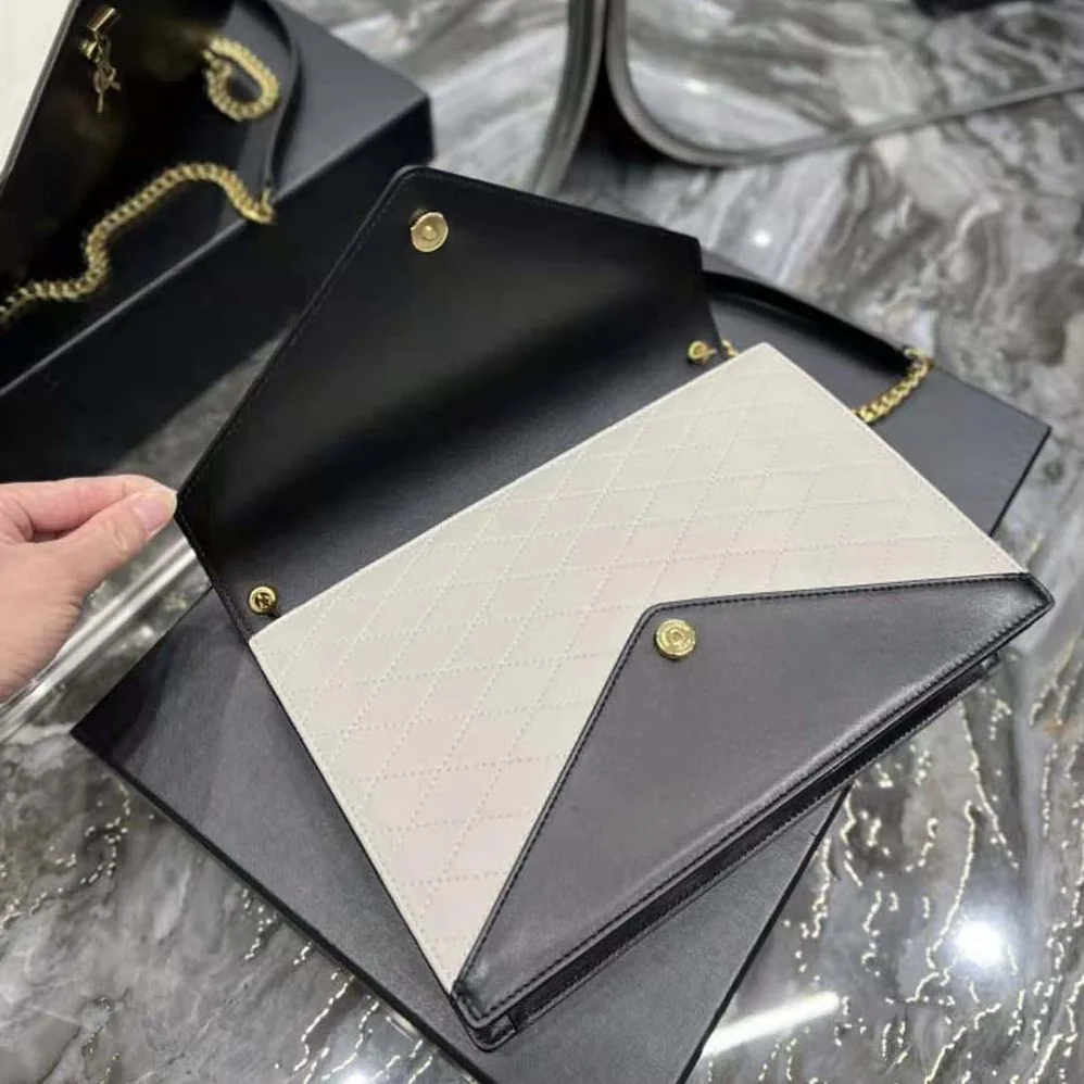 Saint Laurent YSL Gaby Chain Bag in Vintage Lambskin for Women Saint Laurent YSL Gaby Chain Bag in Vintage Lambskin for Women