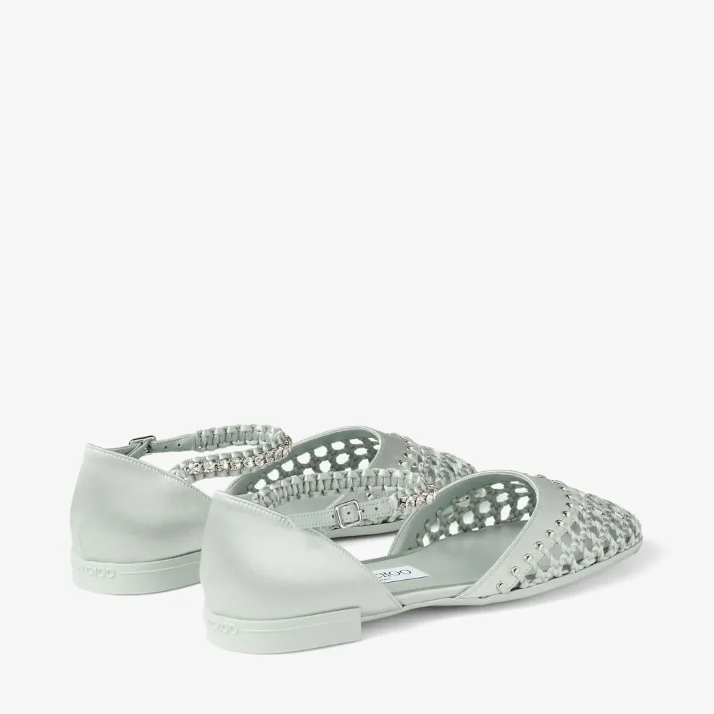 Jimmy Choo Dila Ballerina Light Verde DILABALLERINAHDJ Jimmy Choo Dila Ballerina Light Verde DILABALLERINAHDJ