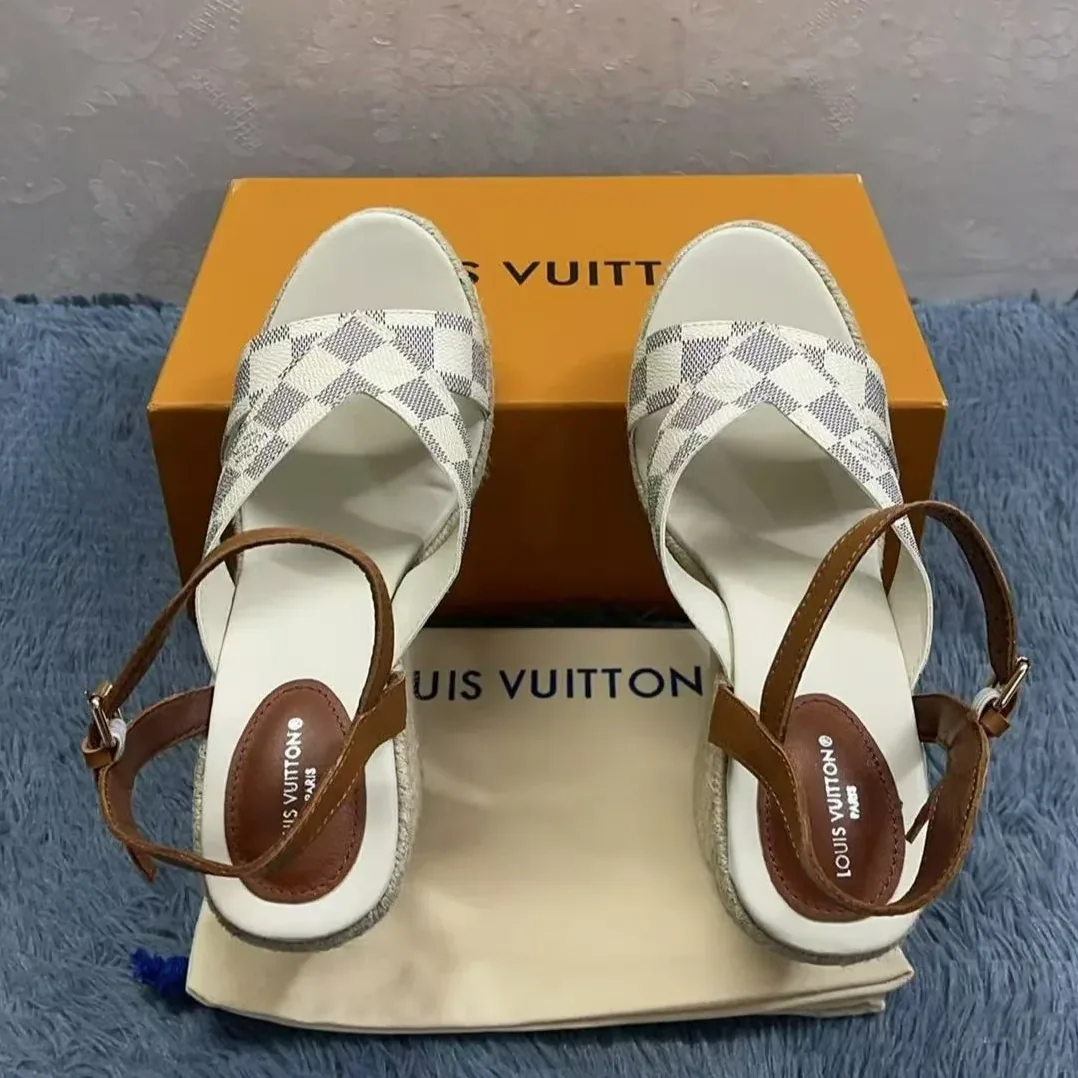Louis Vuitton Starboard Wedge Sandal - 1AB2F1 Louis Vuitton Starboard Wedge Sandal - 1AB2F1