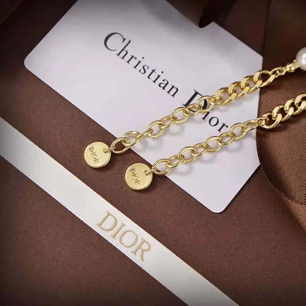 Dior Dior-ID Bracelet Gold for Women in Finish Metal Dior Dior-ID Bracelet Gold for Women in Finish Metal