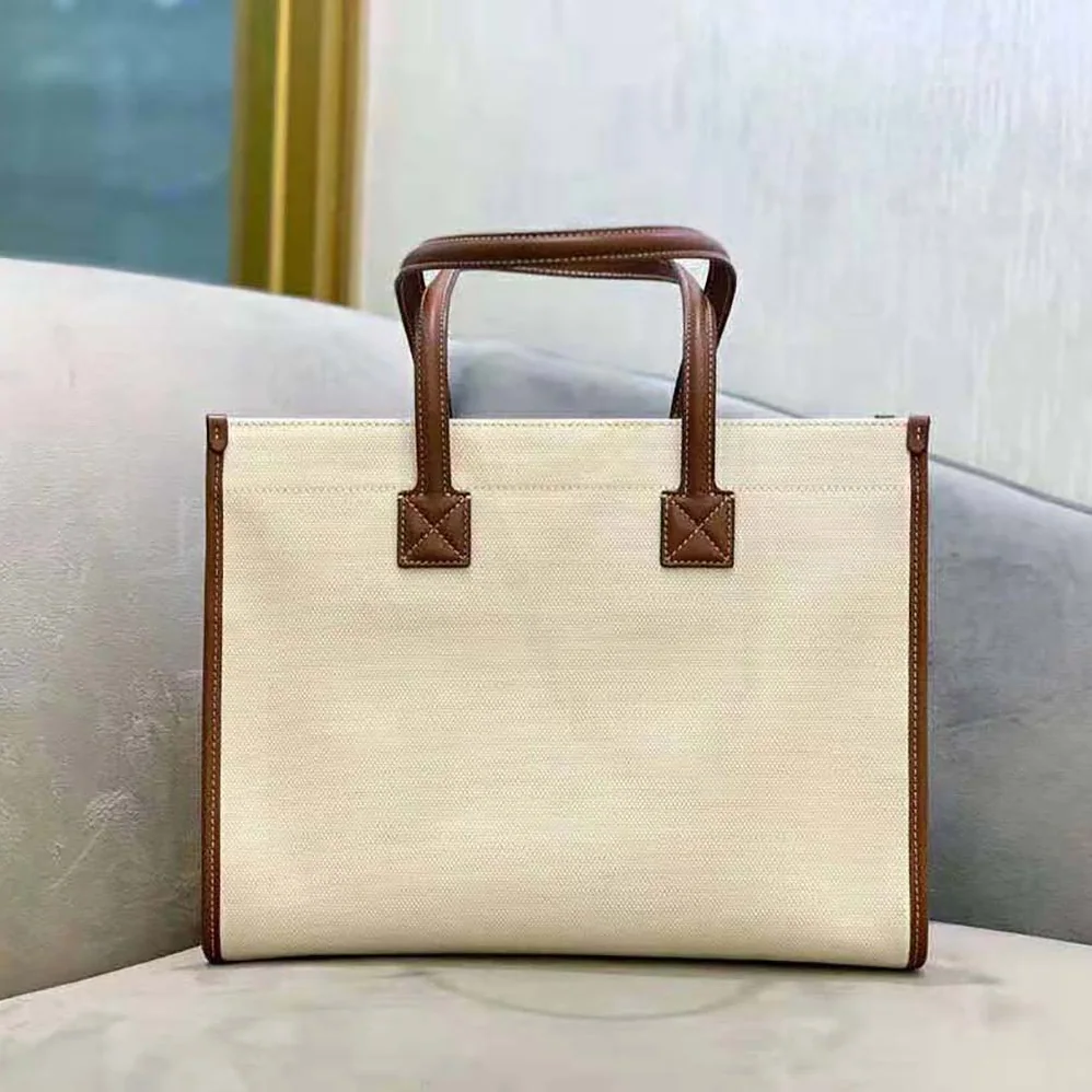 Burberry Small Freya Tote for Women in Beige