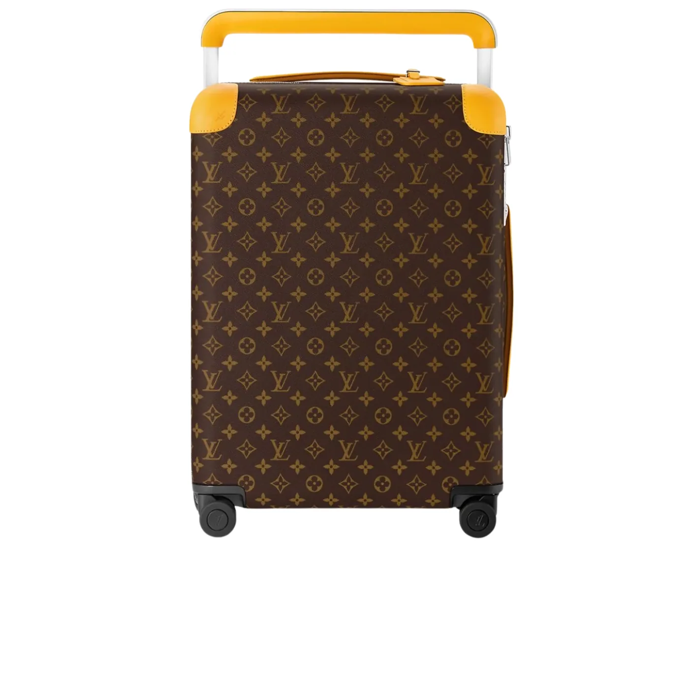 Louis Vuitton Horizon 55 Suitcase in Brown/ Yellow Silver Hardware Louis Vuitton Horizon 55 Suitcase in Brown/ Yellow Silver Hardware
