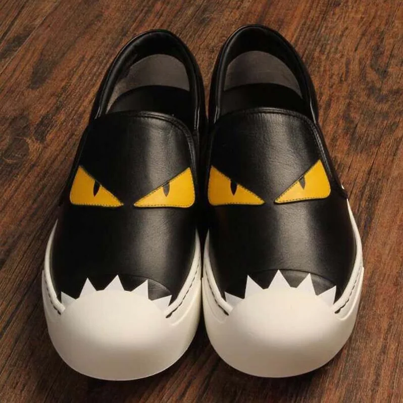 Fendi Slip on in Black Calfskin Shoes Black for Women